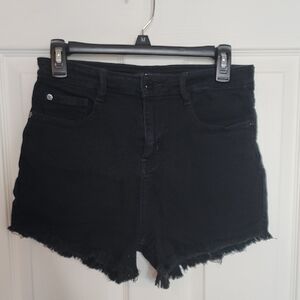 Obey Women's Black Denim Shorts
